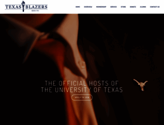 texasblazers.com screenshot