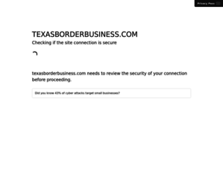 texasborderbusiness.com screenshot