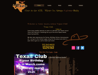 texasclubofaustin.com screenshot