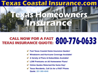 texascoastalinsurance.com screenshot