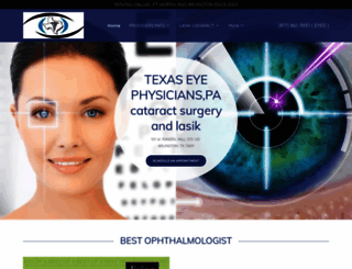 texaseyephysicians.com screenshot