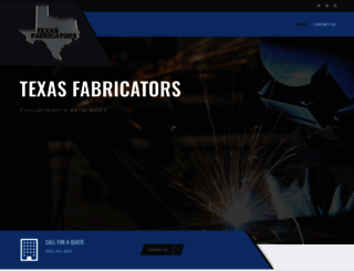 texasfabricators.net screenshot