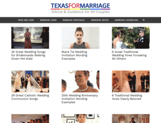 texasformarriage.org screenshot