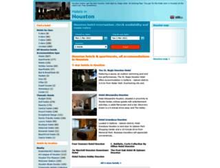 texashoustonhotels.com screenshot