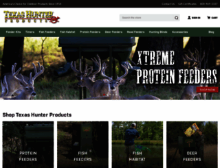 texashunterproducts.com screenshot