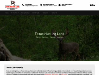 texashuntingland.com screenshot