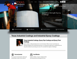 texasindustrialcoatings.com screenshot