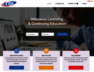 texasinsurancetraining.com screenshot