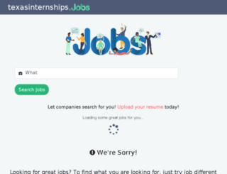 texasinternship.jobs screenshot