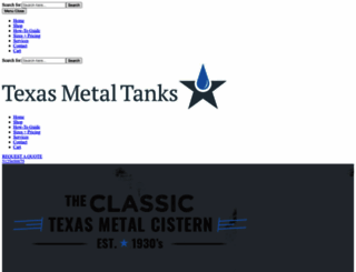 texasmetalcisterns.net screenshot