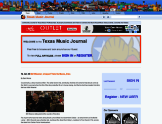texasmusicjournal.com screenshot