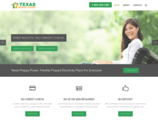 texasprepaypower.com screenshot