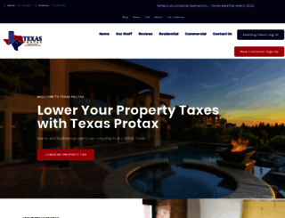 texasprotax.com screenshot