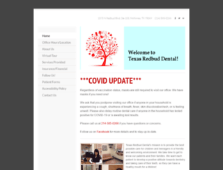texasredbuddental.com screenshot
