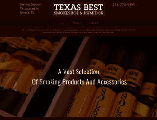 texassmokeshop.com screenshot