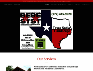 texassodcompany.com screenshot