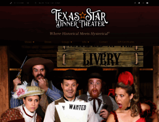 texasstardinnertheater.com screenshot