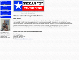 texastcampground.com screenshot