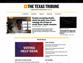 texastribune.com screenshot