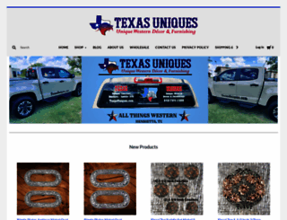 texasuniques.com screenshot