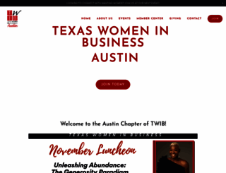 texaswomeninbusiness.org screenshot