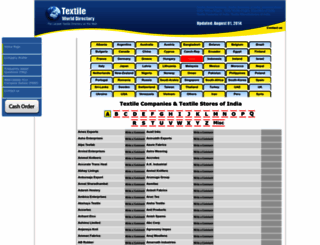 texdirectory.com screenshot