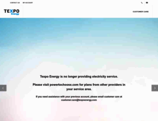 texpoenergy.com screenshot