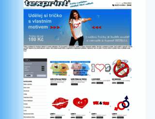 texprint.cz screenshot