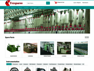 texspares.com screenshot