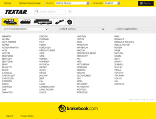textar.brakebook.com screenshot