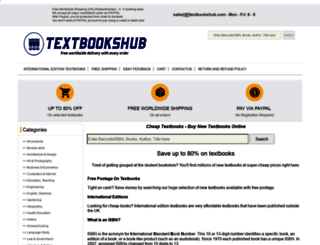 textbookshub.com screenshot