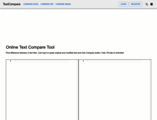 textcompare.org screenshot
