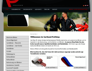 textilband-shop.de screenshot