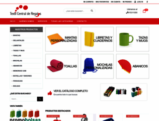 textilcentral.com screenshot