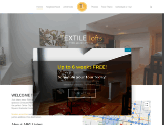 textile-lofts.com screenshot
