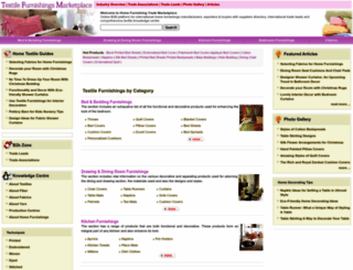 textilefurnishings.com screenshot