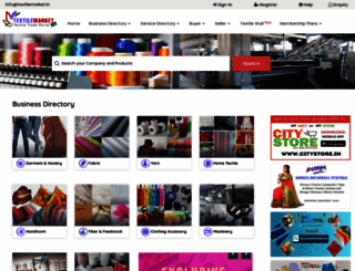 textilemarket.in screenshot