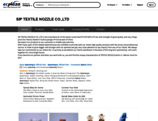 textilenozzle.en.ecplaza.net screenshot