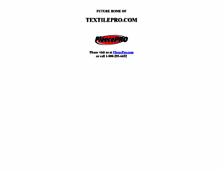 textilepro.com screenshot