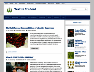 textilestudent.com screenshot