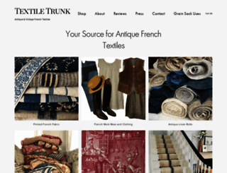 textiletrunk.com screenshot