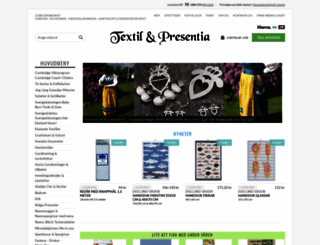 textilpresentia.se screenshot