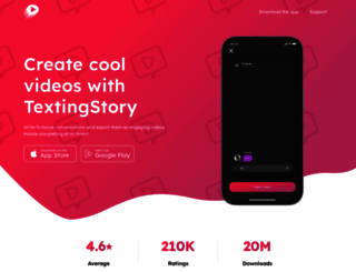 textingstory.com screenshot