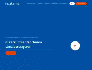 textkernel.nl screenshot