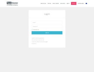 textmaster.zendesk.com screenshot
