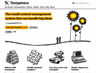 textpattern.com screenshot