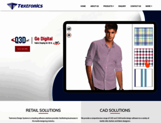 textronicweb.com screenshot
