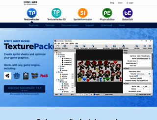 texturepacker.com screenshot