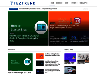 teztrend.com screenshot