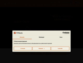 tfbank.ee screenshot